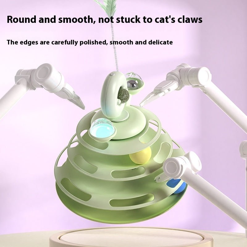 The Green Spinning Vortex of Decency - Cocoa The Trendy PetPet Toys