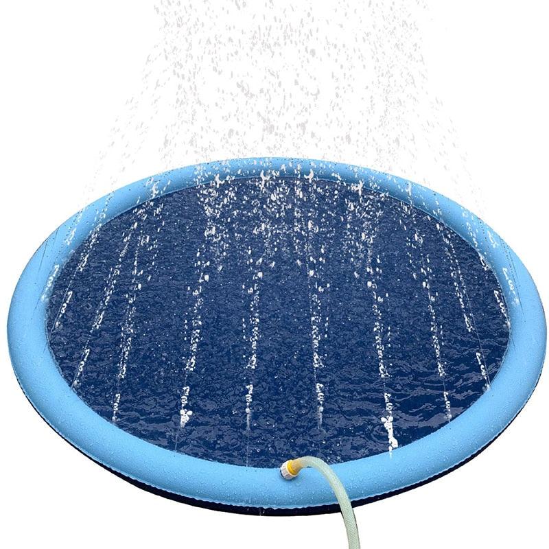 The Hydro - Corporate Cooling Station: Splash Sprinkler Pad - Cocoa The Trendy PetHM99WP255GWW