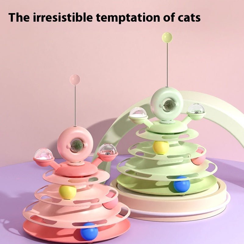 The Green Spinning Vortex of Decency - Cocoa The Trendy PetPet Toys