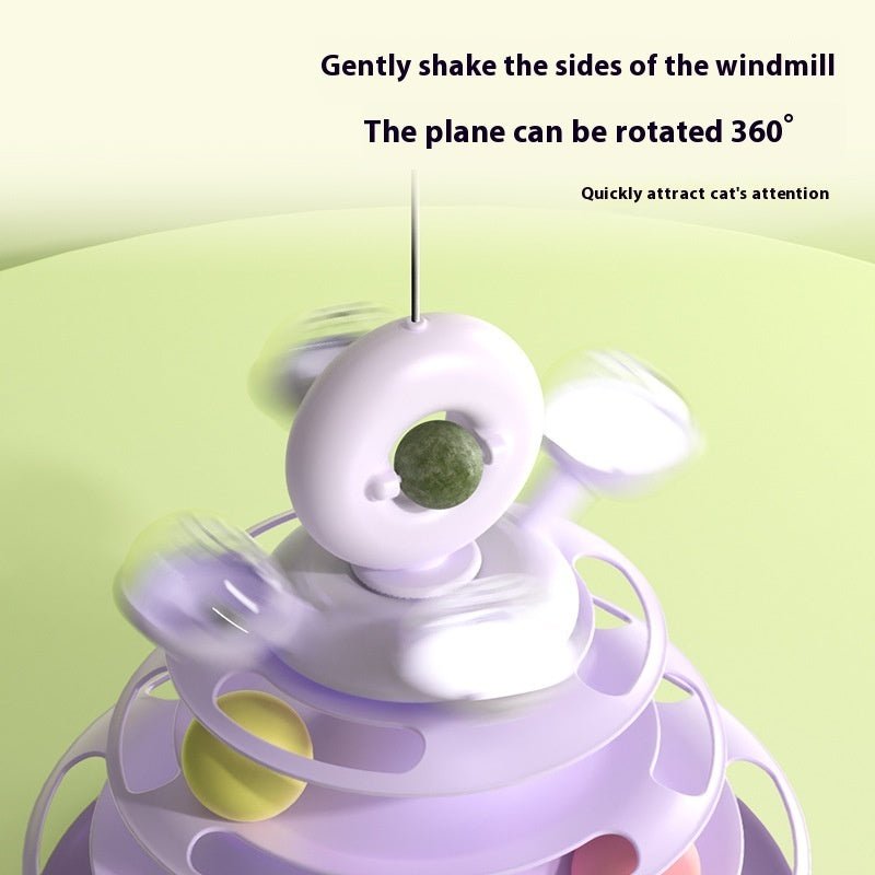 The Green Spinning Vortex of Decency - Cocoa The Trendy PetPet Toys