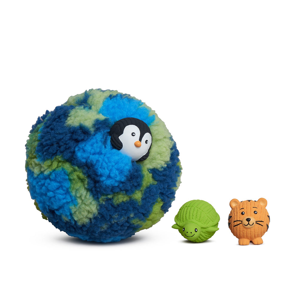 HuggleSnuffles™ SnuffleSphere™ Puzzle Ball - Cocoa The Trendy Petpet puzzle toy