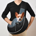 Crossbody Carrying Pet Bag - Cocoa The Trendy PetPet Carrier