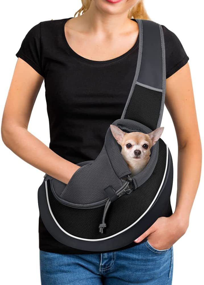 Crossbody Carrying Pet Bag - Cocoa The Trendy PetPet Carrier