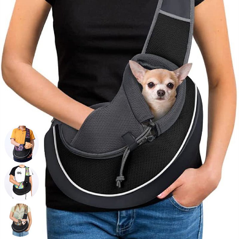Crossbody Carrying Pet Bag - Cocoa The Trendy PetPet Carrier