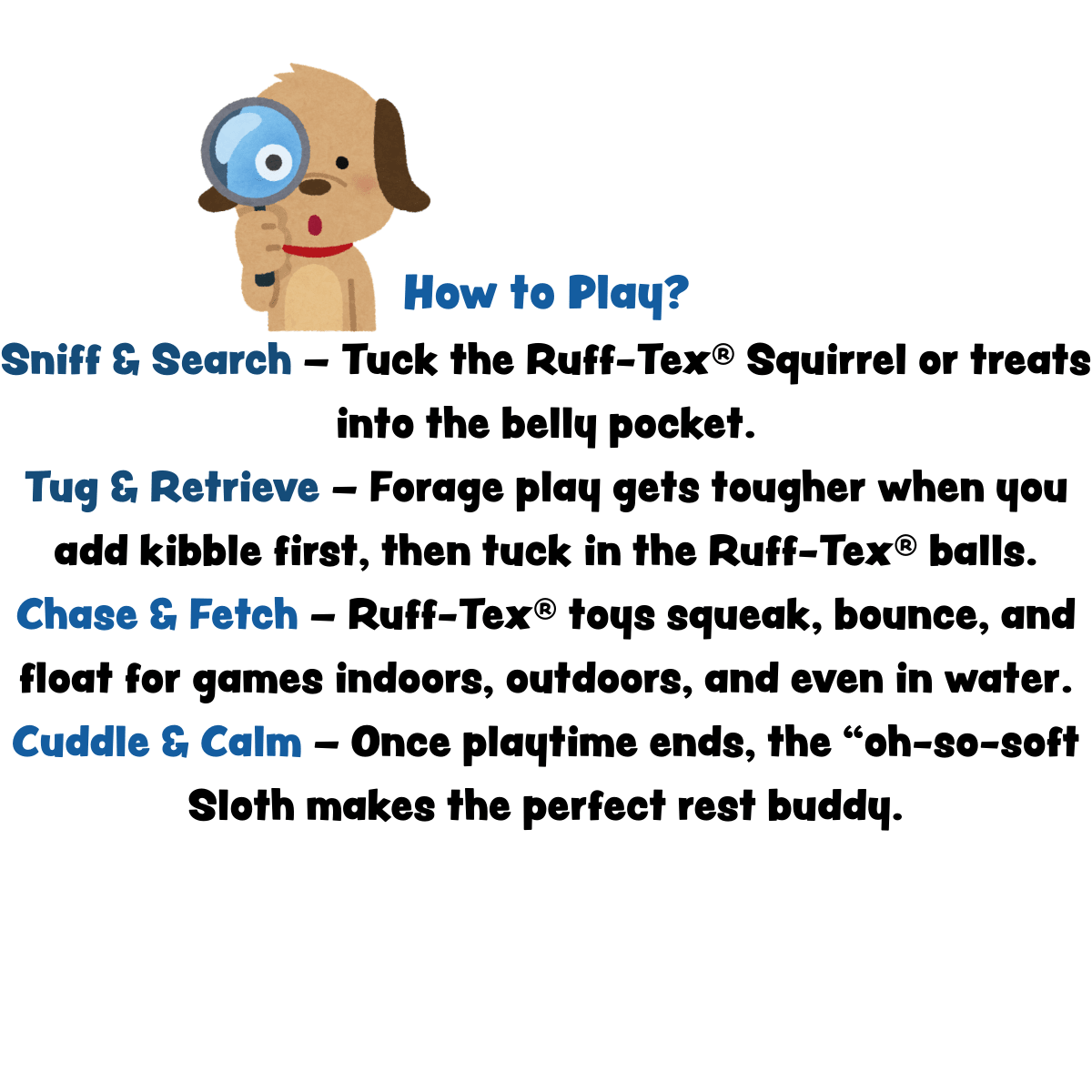 HuggleSnuffles™ Snuggle & Zoom™ Enrichment Toy - Cocoa The Trendy Pet