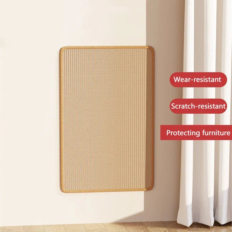 Eco - Friendly Sisal Cat Scratching Rug - Cocoa The Trendy PetPets - Cat Supplies