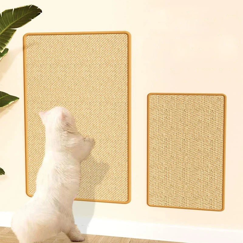 Eco - Friendly Sisal Cat Scratching Rug - Cocoa The Trendy PetPets - Cat Supplies