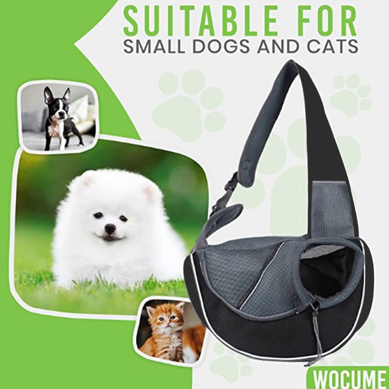 Crossbody Carrying Pet Bag - Cocoa The Trendy PetPet Carrier
