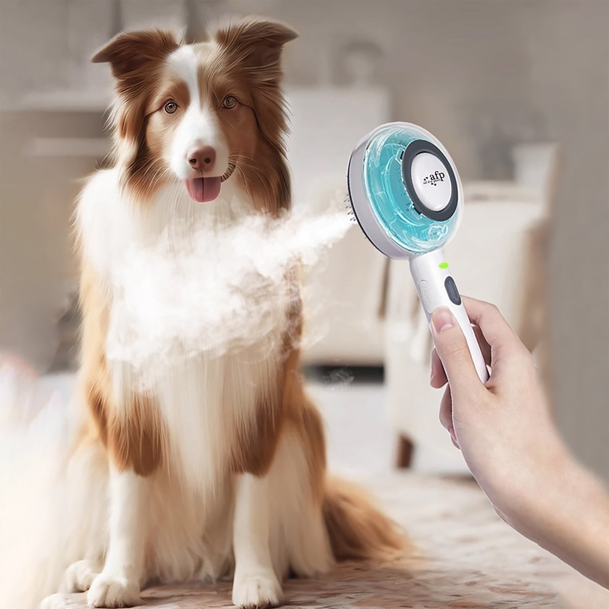 Pet Salon - Spraying Neat Dog & Cat Brush - Cocoa The Trendy Petpet grooming